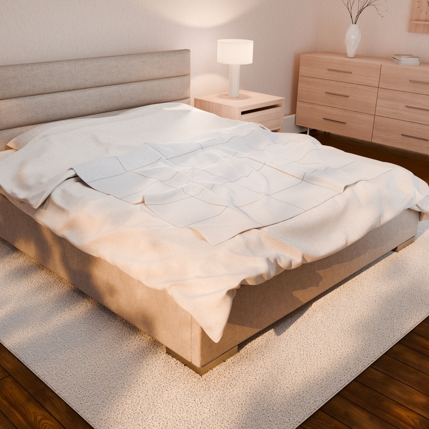Cozy Velveteen Plush Blanket for Comfort and Relaxation